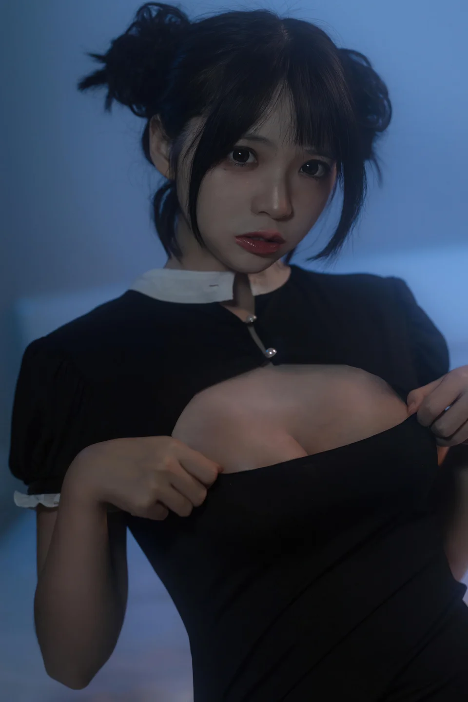 疯猫ss - No.157 黑色护士 [40P-371MB] tg@simisebaisi 【丝足阁】016.webp